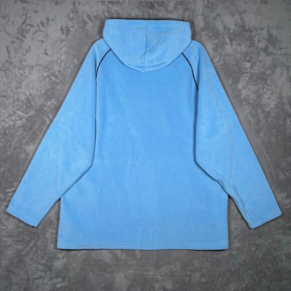Foot Locker Team Edition UNC Carolina Blue Fleece Hoodie Size XL - Picture 2 of 4